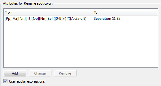 Color Code For Rename Rename spot color